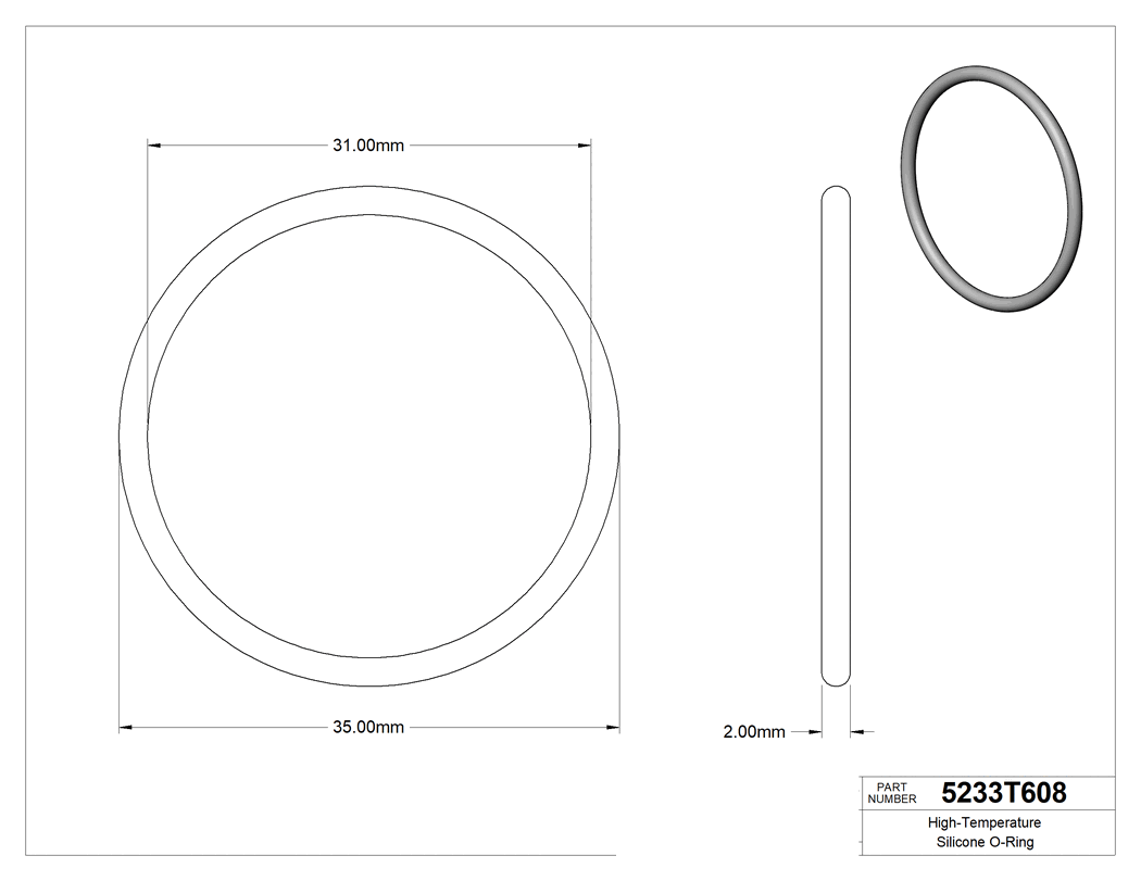 Technical drawing - 5233T608